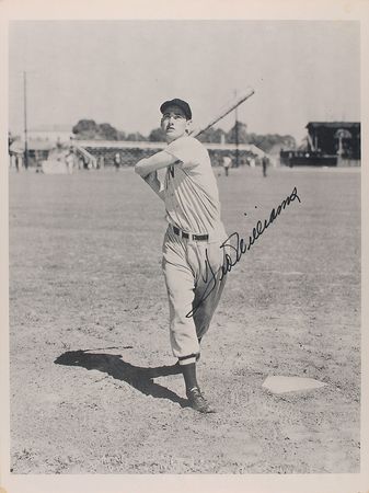Lot #1648 Ted Williams Signed Photograph - Image 1