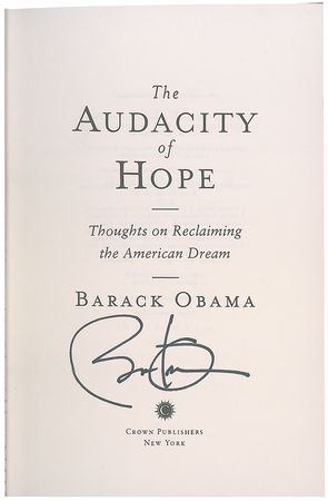 Lot #198 Barack Obama Book - Image 1