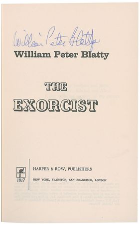 Lot #657 William Peter Blatty - Image 1