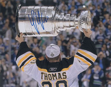 Lot #1619 Tim Thomas Signed Photographs - Image 2