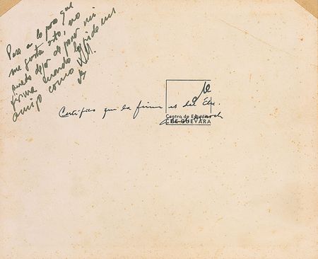 Lot #289 Che Guevara: Clad in his instantly-recognizable beret, Che joins Castro in a cigar - Image 2