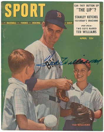 Lot #1628 Ted Williams Magazines - Image 1