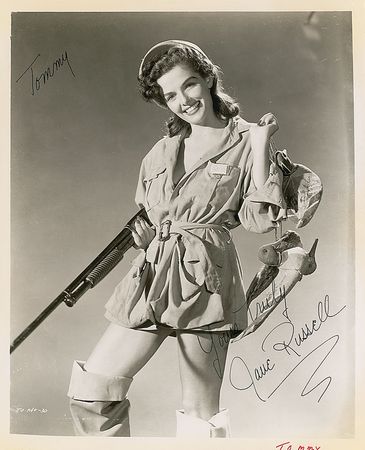 Lot #1367 Jane Russell Signed Photographs - Image 1