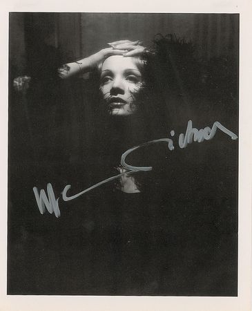 Lot #1257 Marlene Dietrich Signed Photographs - Image 1