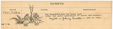 Lot #841 Johnny Gruelle: Five unique and charming sketches, including two of Raggedy Ann and Andy - Image 1