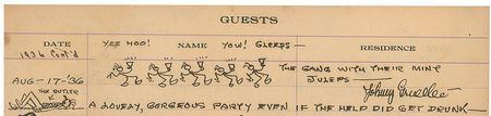 Lot #841 Johnny Gruelle: Five unique and charming sketches, including two of Raggedy Ann and Andy - Image 4