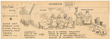 Lot #841 Johnny Gruelle: Five unique and charming sketches, including two of Raggedy Ann and Andy - Image 5