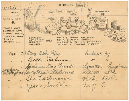 Lot #841 Johnny Gruelle: Five unique and charming sketches, including two of Raggedy Ann and Andy - Image 8