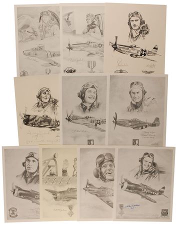Lot #513 Fighter Aces - Image 1