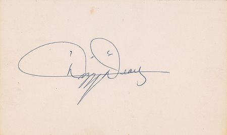 Lot #1518 Dizzy Dean Signatures - Image 2