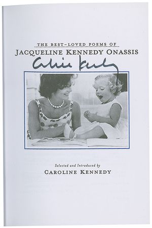 Lot #408 Caroline Kennedy - Image 1