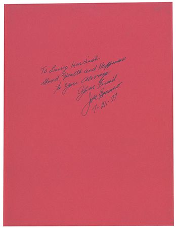 Lot #1414 Joe Bonomo - Image 1