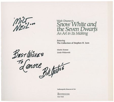 Lot #846 Bill Justice and Milt Neil - Image 1