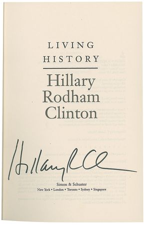 Lot #187 Hillary Clinton - Image 1