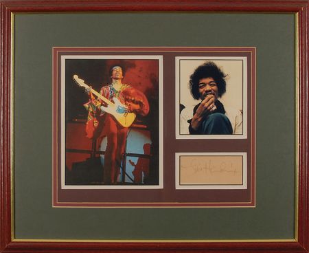 Lot #918 Jimi Hendrix Signature - Image 1