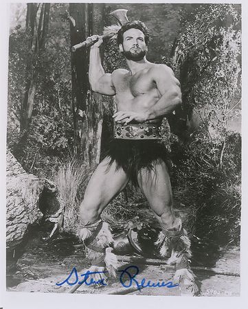 Lot #1362 Steve Reeves Signed Photographs - Image 1