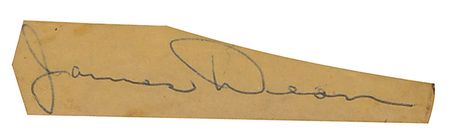 Lot #1158 James Dean Signature - Image 2