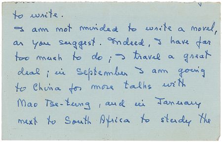 Lot #483 Montgomery of Alamein: ?Revolutions, which they do well in Central America, generally getting them over by lunch time? - Image 1