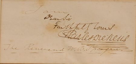 Lot #690 Charles Dickens: Scarce Dickens signature framed with an enormous portrait - Image 2
