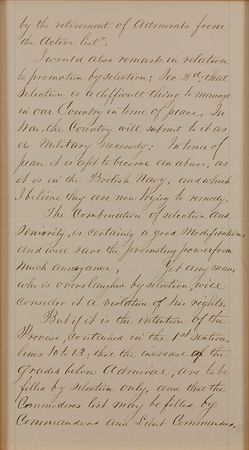Lot #471 David G. Farragut: ?In war, the Country will submit to it as a military necessity. In time of peace it is apt to become an abuse? - Image 3