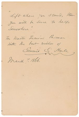 Lot #13 Civil War-Era Autograph Album: Lincoln, Johnson, Pierce, Buchanan, Farragut, and more - Image 6