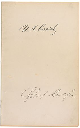 Lot #31 U. S. Grant Autograph Album: Almost 200