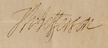 Lot #62 Thomas Jefferson: As the US confronts the Barbary pirates, Jefferson appoints a naval surgeon and skilled diplomat to board ?Old Ironsides? off the coast of Tripoli - Image 2