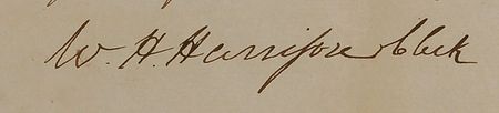 Lot #41 William Henry Harrison Endorsement - Image 2