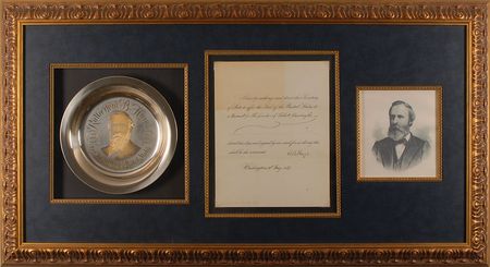 Lot #49 Rutherford B. Hayes Signed Document - Image 1