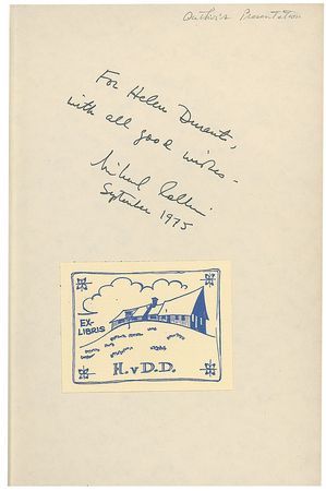 Lot #576 Michael Collins Book - Image 1