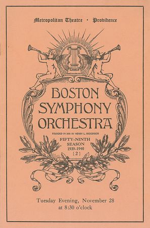 Lot #902 Igor Stravinsky Program - Image 1