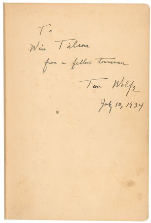 Lot #509 Thomas Wolfe - Image 1