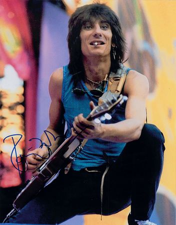 Lot #991 Rolling Stones: Ronnie Wood Signed Photographs - Image 2