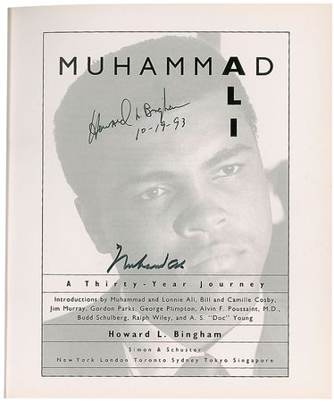 Lot #1484 Muhammad Ali Book - Image 1