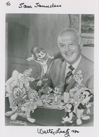 Lot #850 Walter Lantz Signed Photographs - Image 1