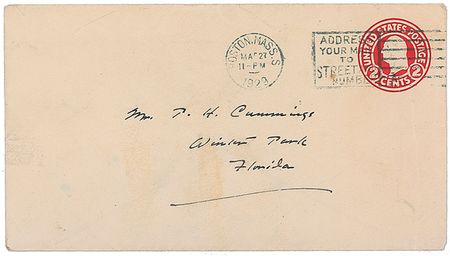Lot #784 Edward Arlington Robinson Handwritten Letter Signed - Image 2