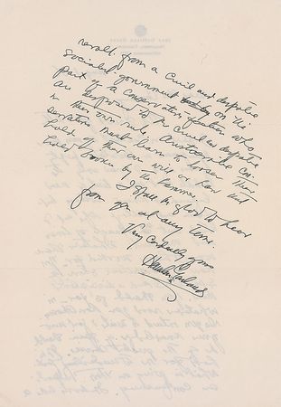Lot #708 Hamlin Garland Handwritten Letter Signed - Image 2