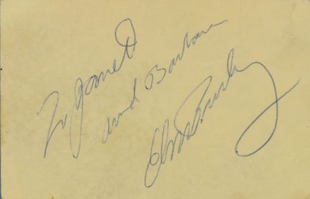 Lot #921 Elvis Presley Signature - Image 1