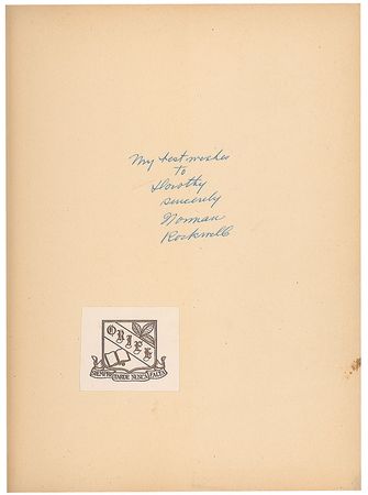 Lot #788 Norman Rockwell Book - Image 1