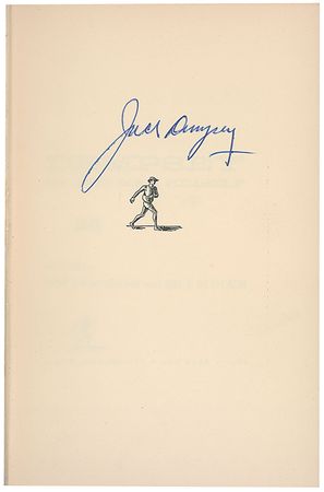 Lot #1521 Jack Dempsey Book - Image 1