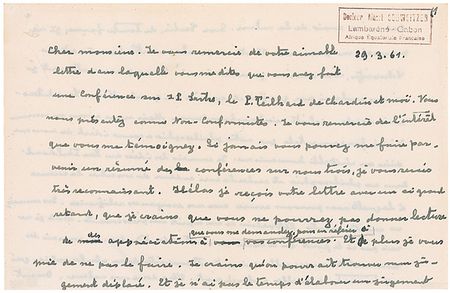 Lot #342 Albert Schweitzer Handwritten Letter Signed - Image 1