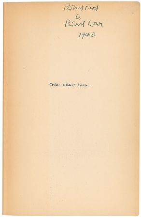 Lot #707 Robert Frost: A Further Range, inscribed to a fellow poet - Image 1
