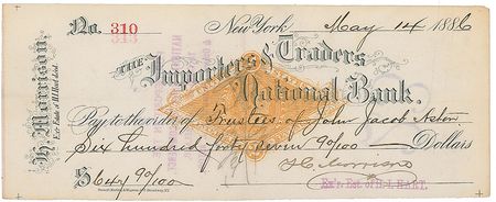 Lot #213 John Jacob Astor - Image 1