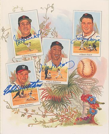 Lot #1498 Baseball Hall of Famers Booklet - Image 2