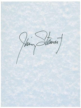 Lot #1441 James Stewart Book - Image 1