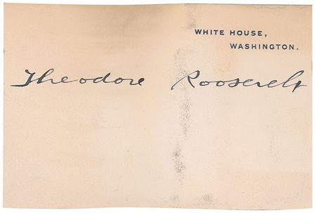 Lot #110 Theodore Roosevelt and Cabinet Group Lot - Image 1