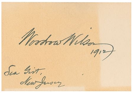 Lot #162 Woodrow Wilson and Cabinet Group Lot - Image 1