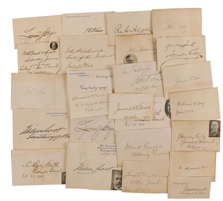 Lot #89 William McKinley and Cabinet Group Lot - Image 2