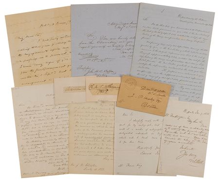 Lot #26 Millard Fillmore and Cabinet Group Lot - Image 2