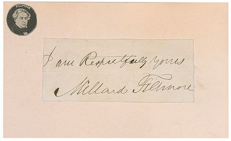 Lot #26 Millard Fillmore and Cabinet Group Lot - Image 3